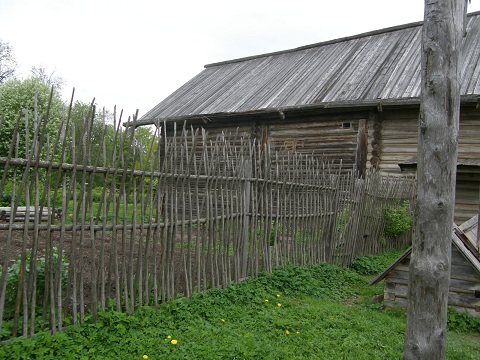 Russian Fence in Novgorod