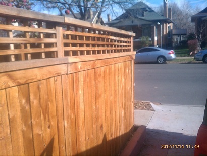 New Fence And Gate